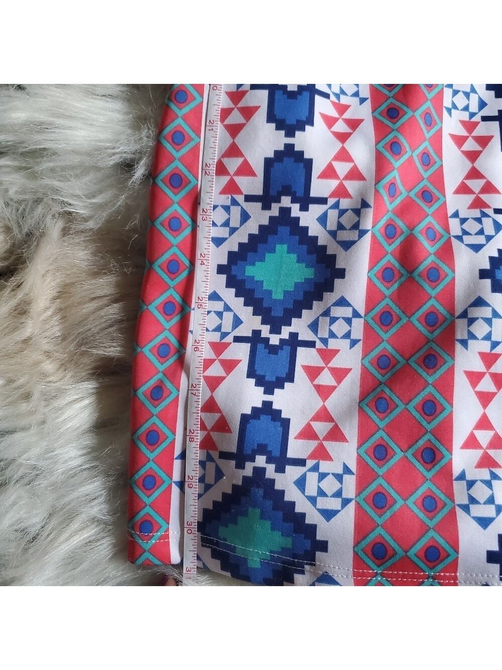 Geometric Print Dress - Picture 6 of 6